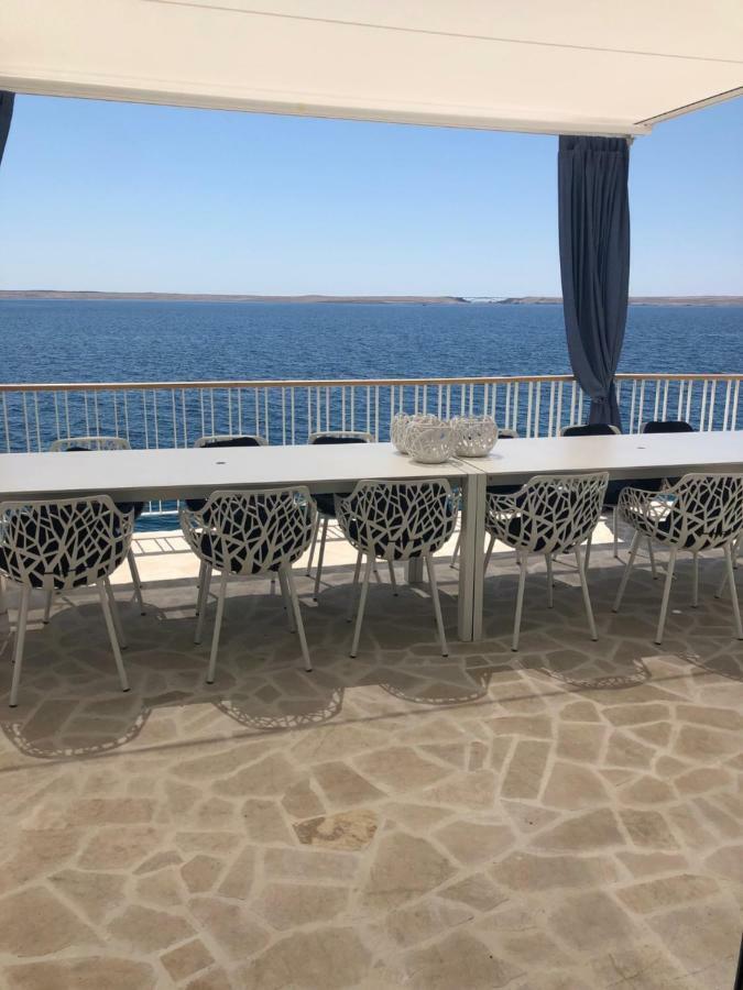 Villa Beline Direct Aan Zee, Verwarmd Zwembad En Sauna 特利巴尼克鲁斯奇卡 外观 照片